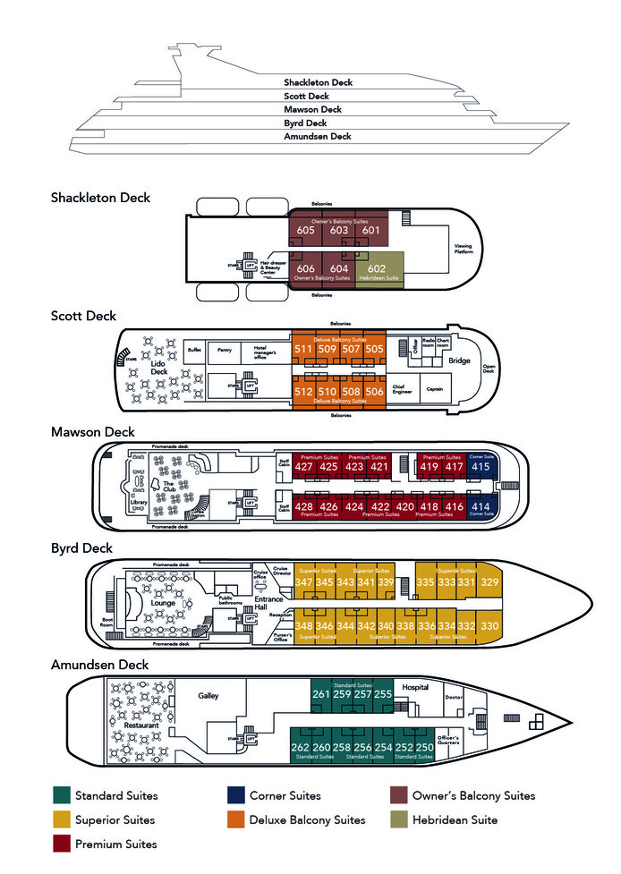 MS Hebridean Sky Cruise Ship Noble Caledonia