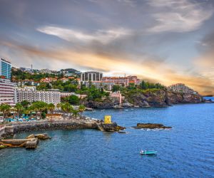 Sunset over Funchal