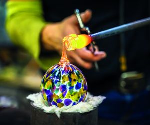 Glass blowing