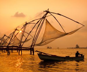 Chinese fishing nets, Cochin