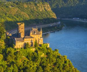 Katz Castle, Rhine River