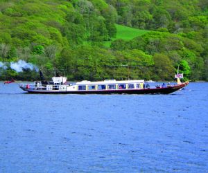 Steam Yacht Gondola on Lake Coniston