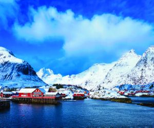Traditional village, Lofoten Islands