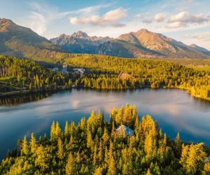 Lake Strbske Pleso