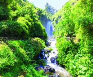 Peguche waterfall