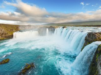 Godafoss Waterfall Iceland