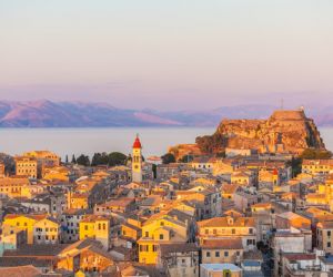 Corfu town
