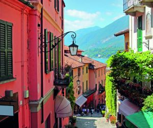 Colourful streets of Bellagio