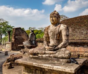 Buddha statue at Polonnaruwa