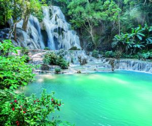 Tat Kuang Si waterfall